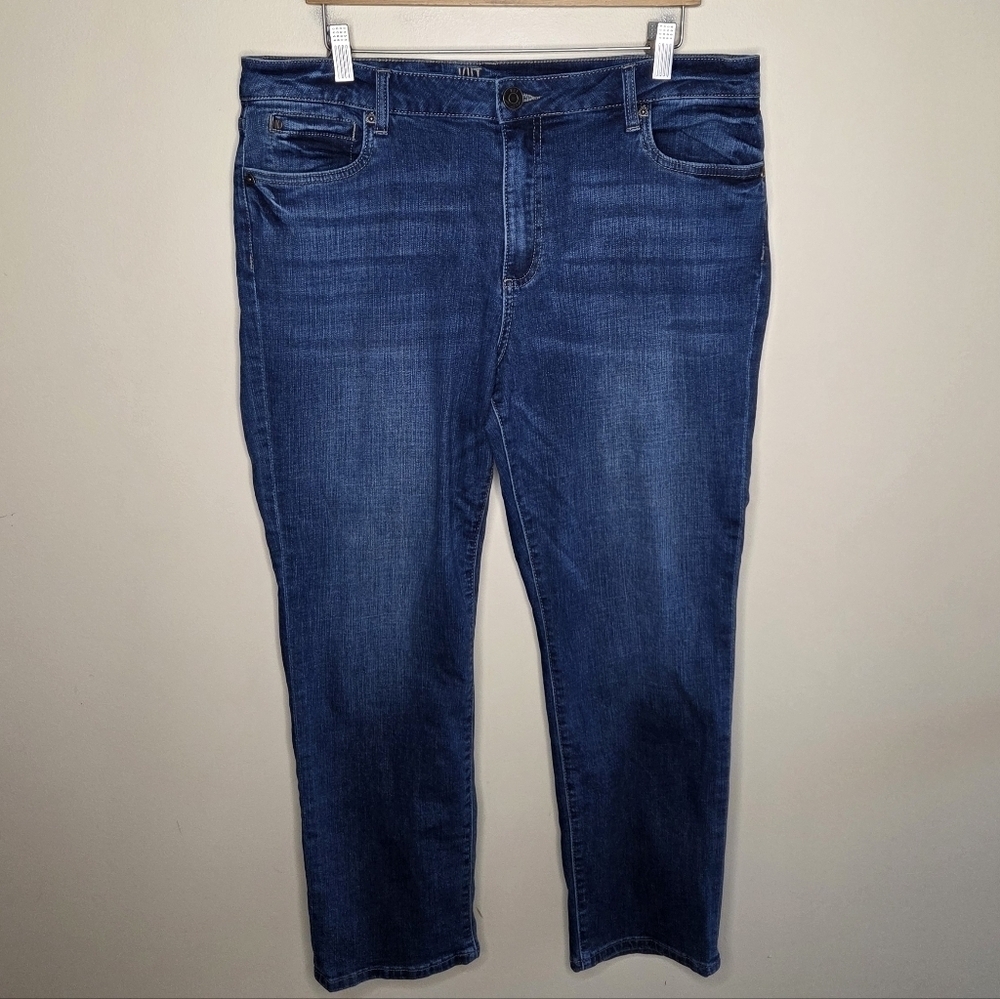Kut From The Kloth | Katy High Rise Ankle Straight Leg Jeans Size 14